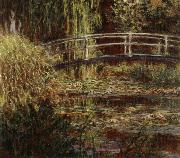 Water Lily Pool,Harmony in Pink, Claude Monet